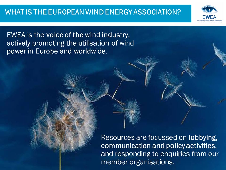 WHAT IS THE EUROPEAN WIND ENERGY ASSOCIATION.