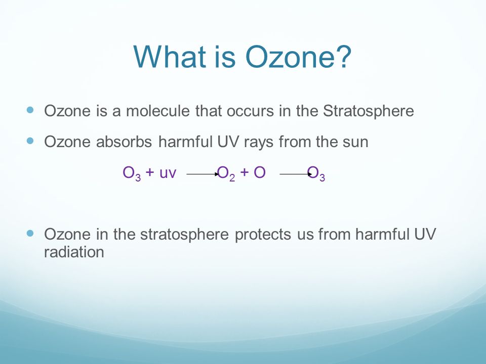 What is Ozone.