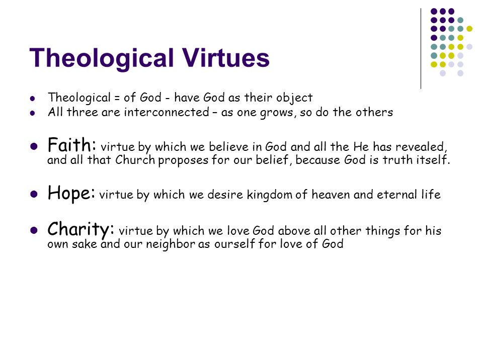 theological virtues definition