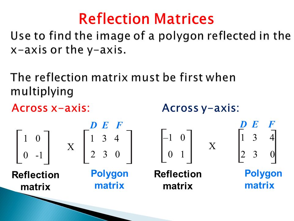 Reflection A Transformation That Uses A Line To Reflect An Image A Reflection Is An Isometry But Its Orientation Changes From The Preimage To The Ppt Download