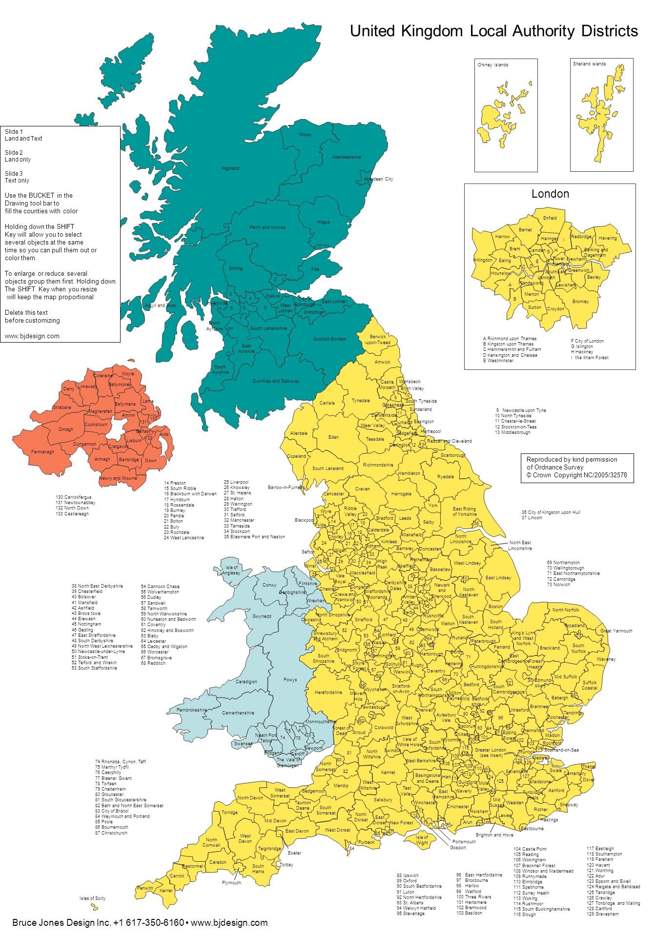 United Kingdom Local Authority Districts 130 Carrickfergus 131 ...
