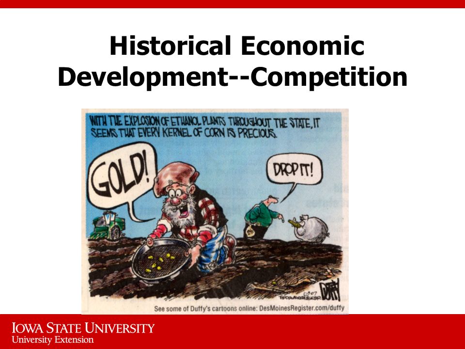 Historical Economic Development--Competition