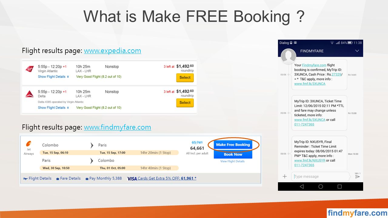 What is Make FREE Booking .