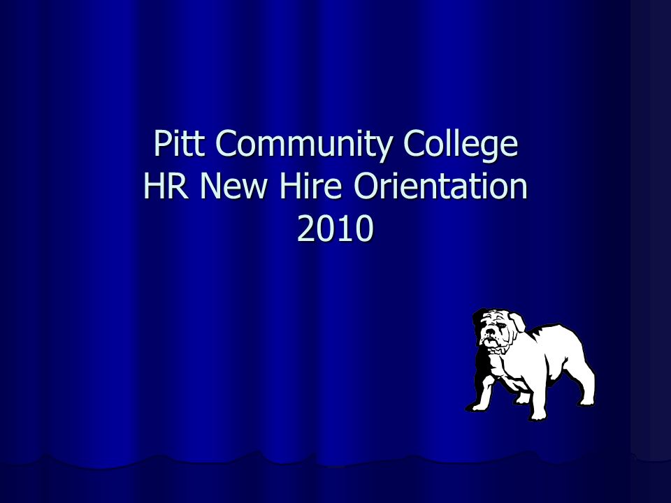 Pitt Community College Tuition Chart
