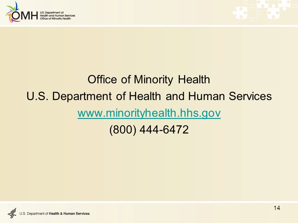 Office of Minority Health U.S.