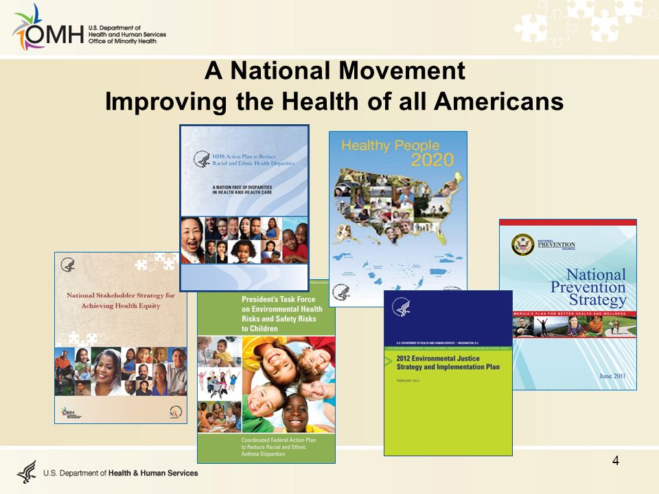 A National Movement Improving the Health of all Americans 4