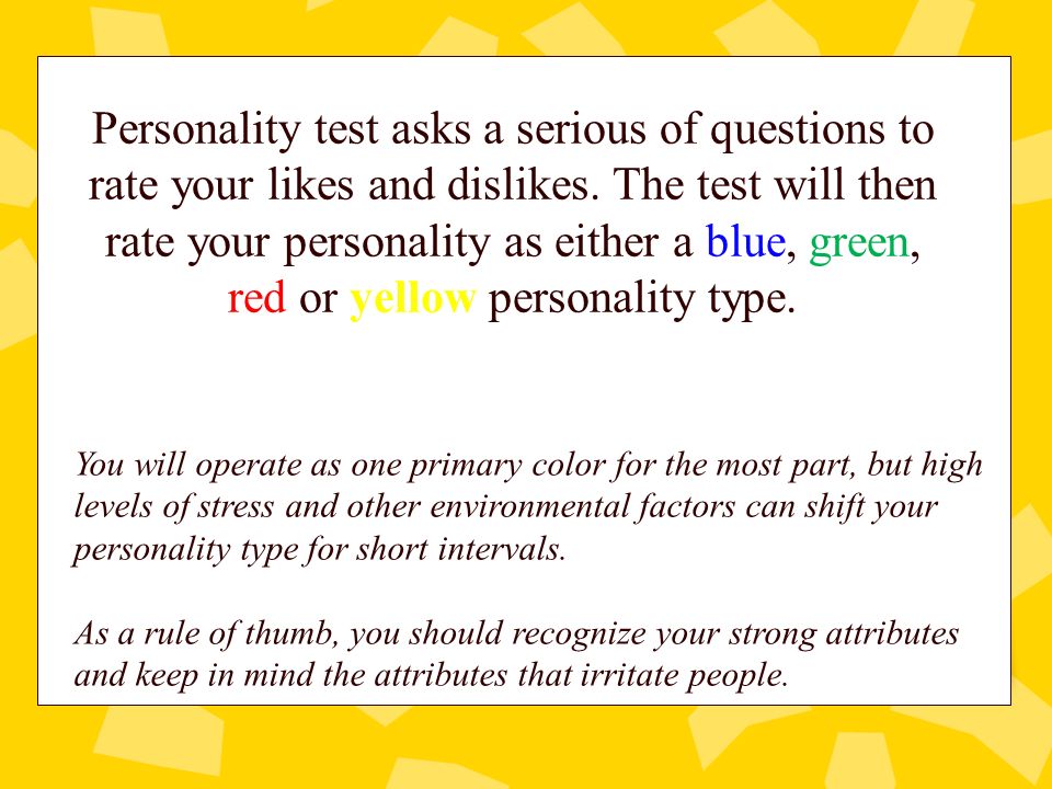 Personality type your put you your bio? in should 8 Steps
