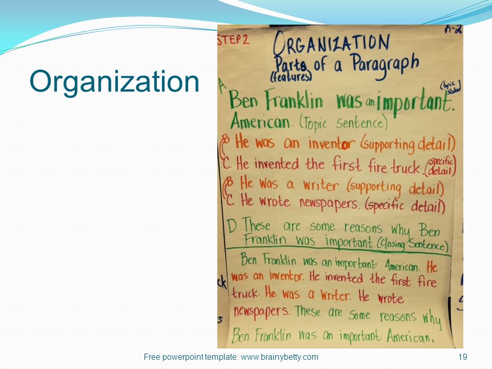 Organization Free powerpoint template: