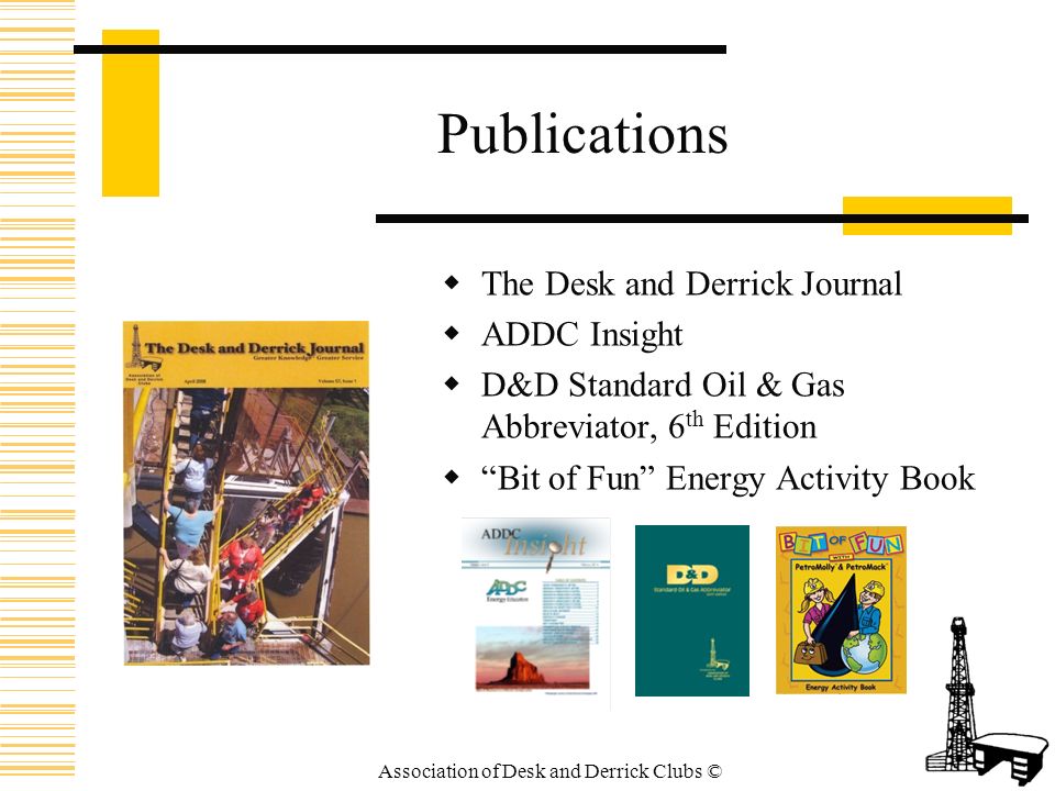 D&D Standard Oil & Gas Abbreviator, 6th Edition