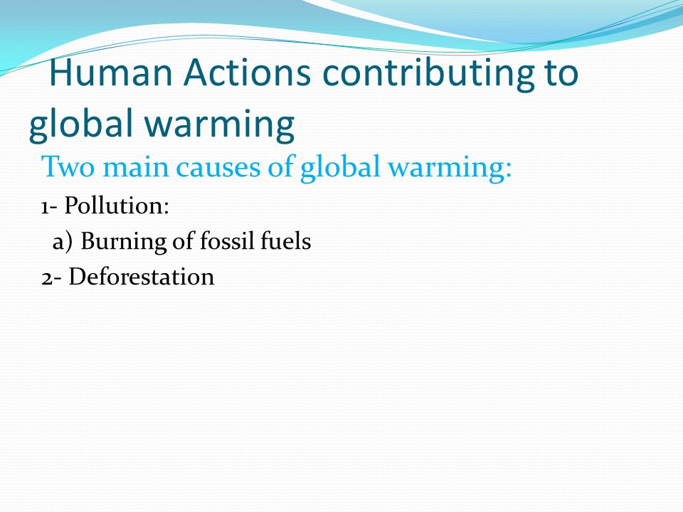 Global Warming: The gradual increase in the temperature of the earth s atmosphere, believed to be due to the greenhouse effect, caused by increased levels of carbon dioxide, chlorofluorocarbons, and other pollutants.