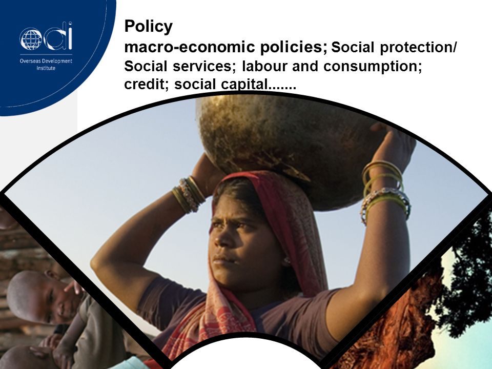 Policy macro-economic policies ; Social protection/ Social services; labour and consumption; credit; social capital