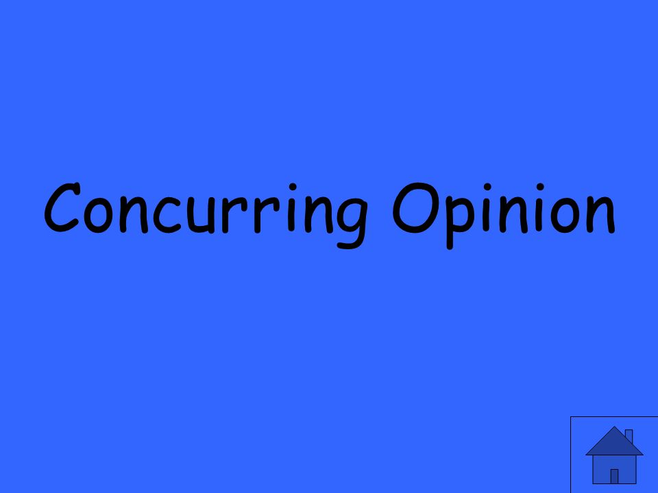 Concurring Opinion