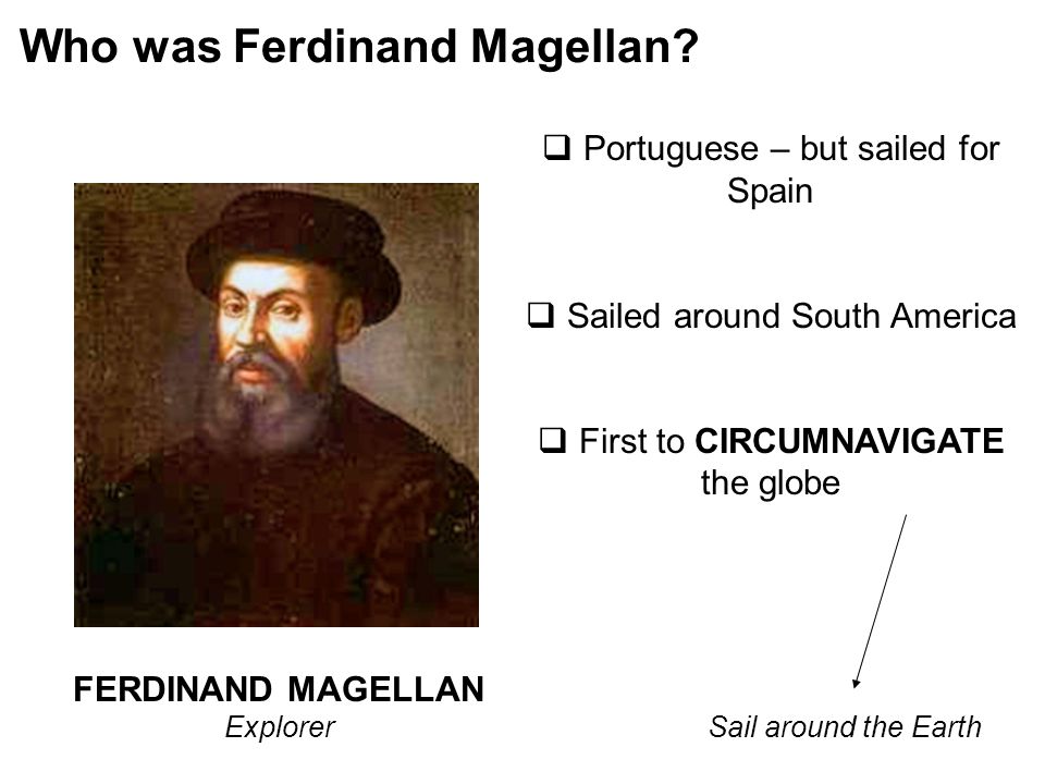 Who was Ferdinand Magellan.