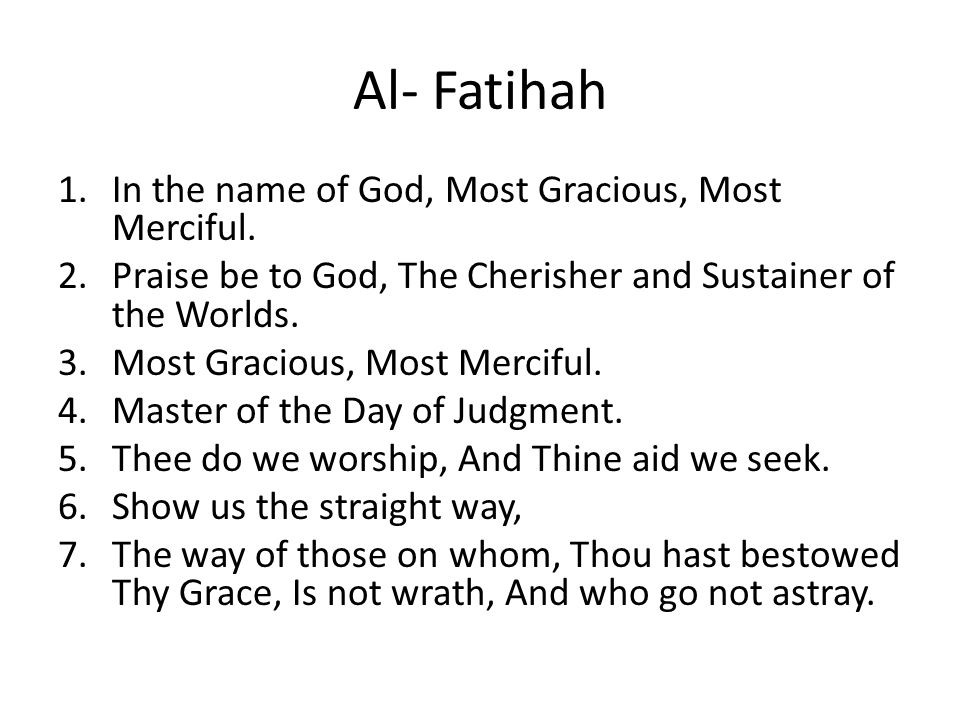 theme of surah fatiha