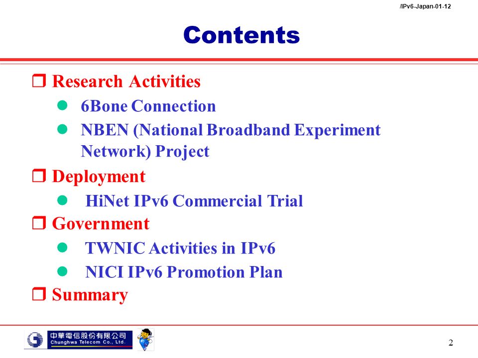 IPv6 Activities in Taiwan Fu-Kuei Chung Chunghwa Telecom Co., Ltd TWNIC  IPv6 Working Group Dec. 3, ppt download