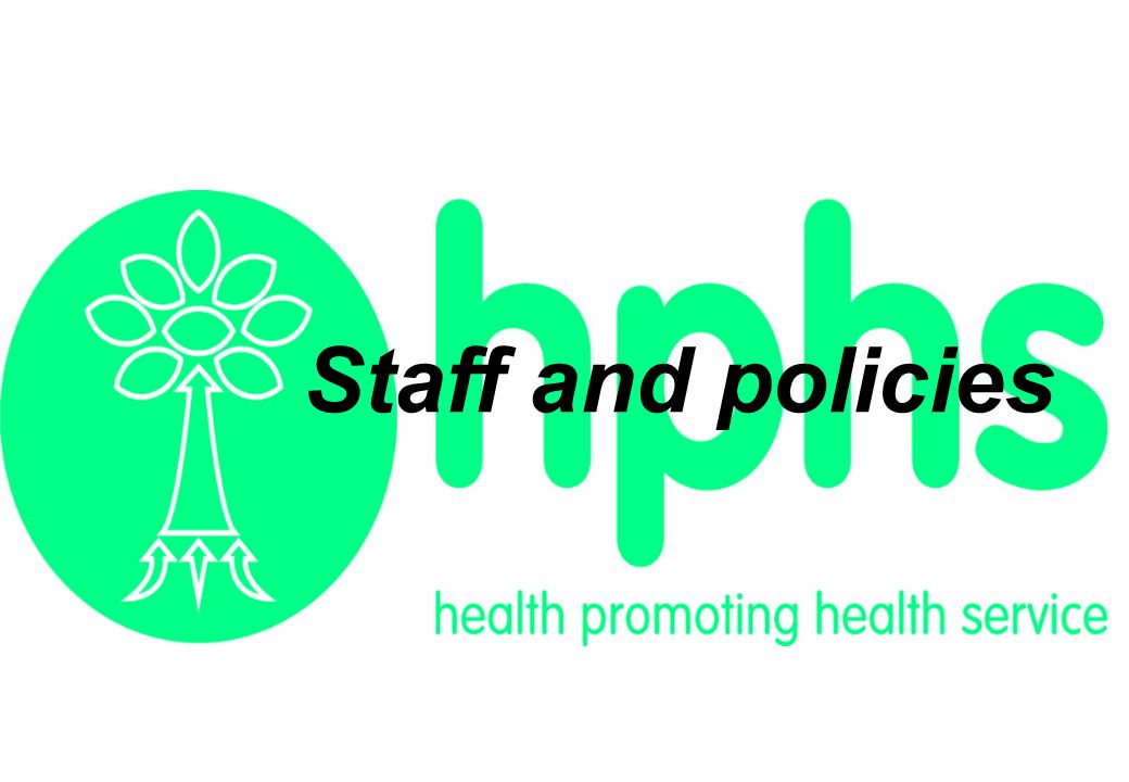 Staff and policies
