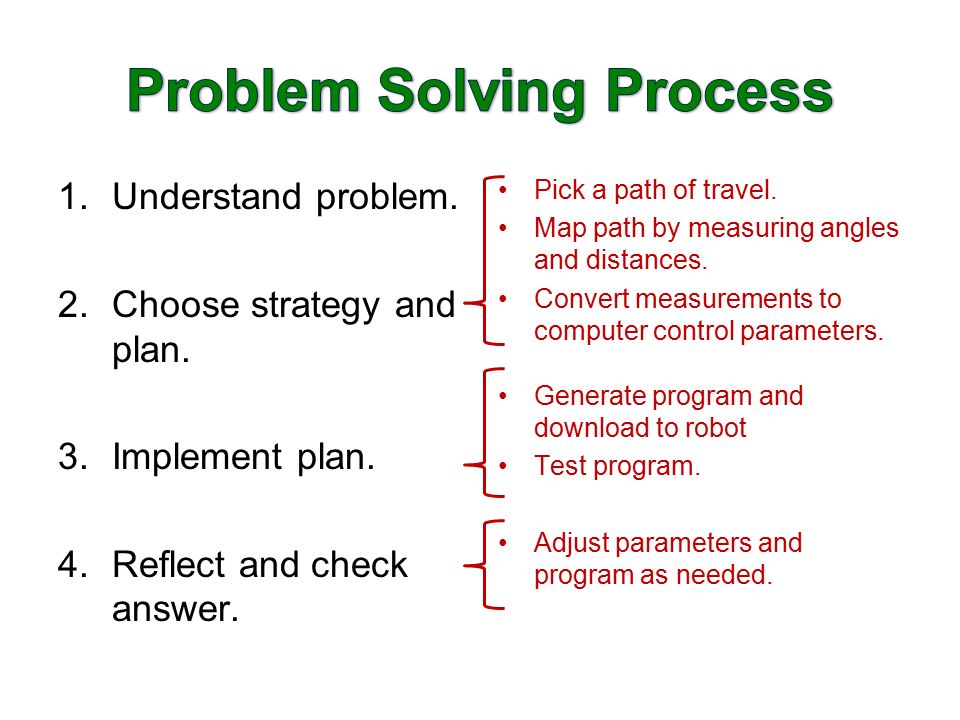 improving problem solving skills