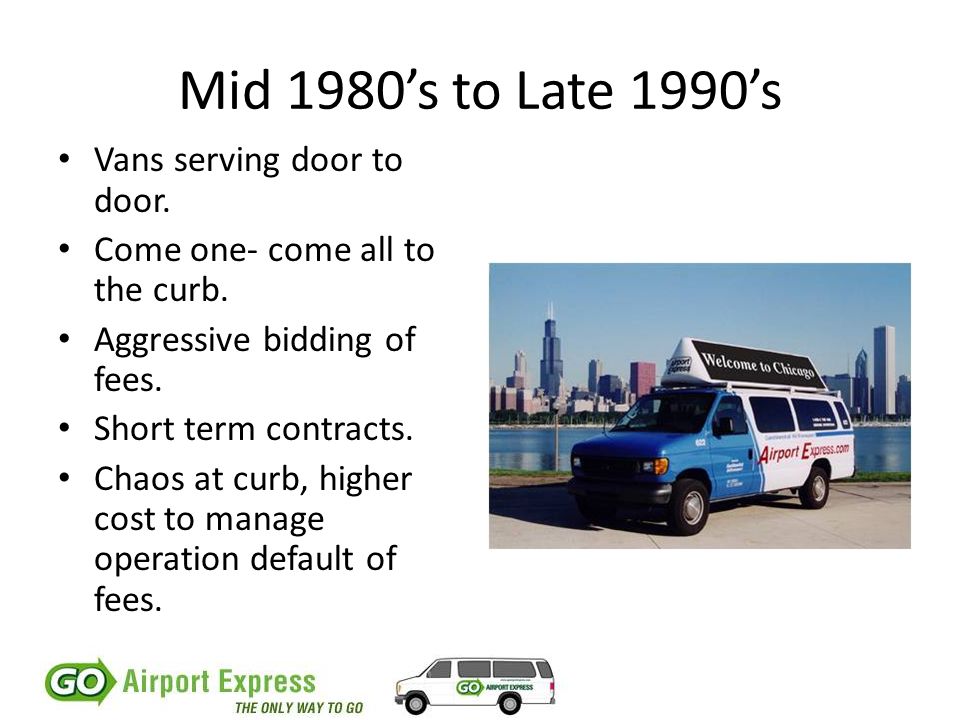 Mid 1980’s to Late 1990’s Vans serving door to door.