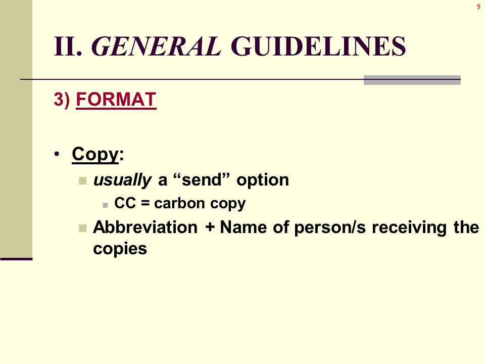 other forms of technical writing 2 definition ppt download receiving copy format