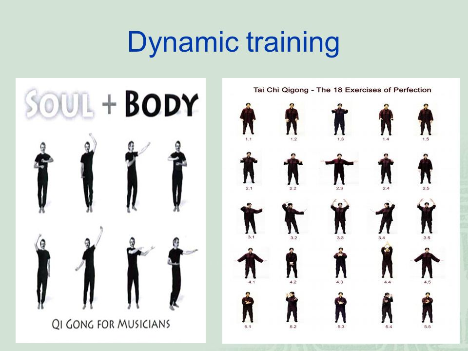 Dynamic training
