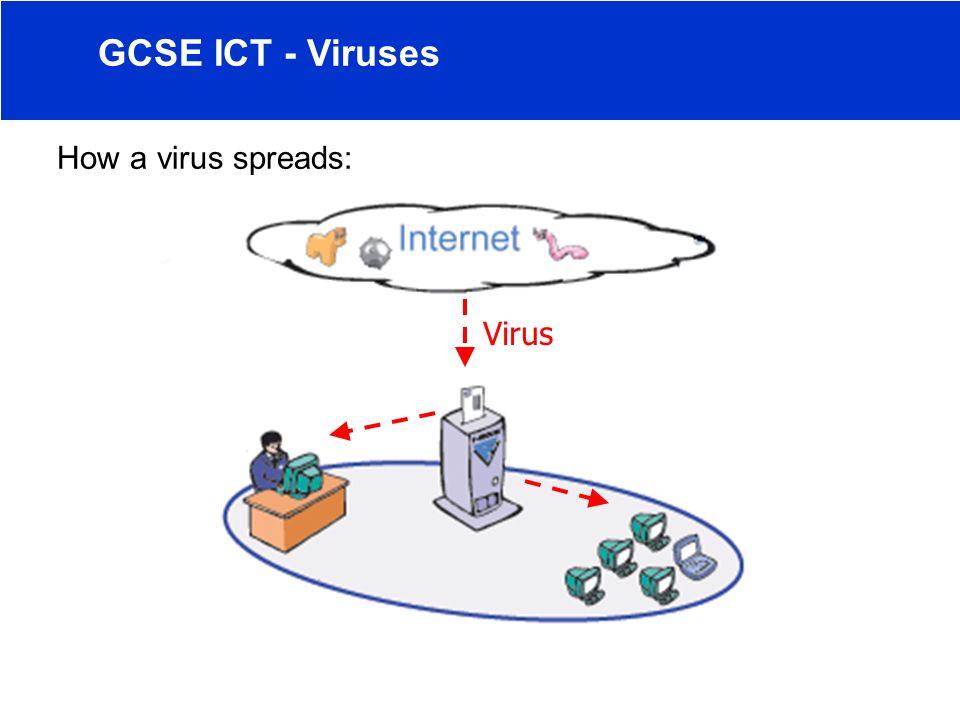 How a virus spreads: GCSE ICT - Viruses Virus