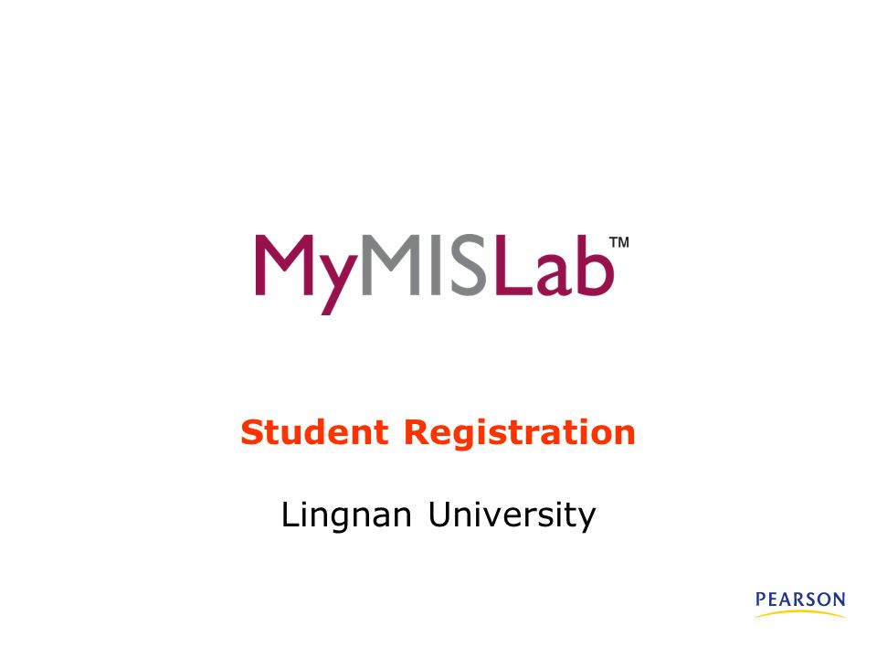 Student Registration Lingnan University