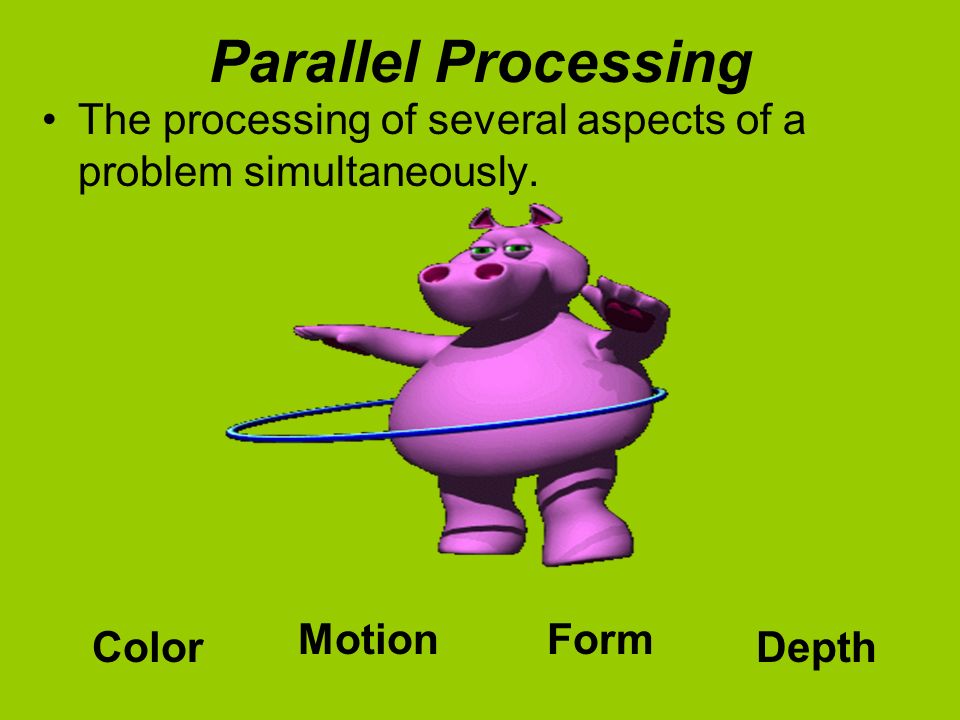 Parallel process. Parallel processing Danimal Cannon.