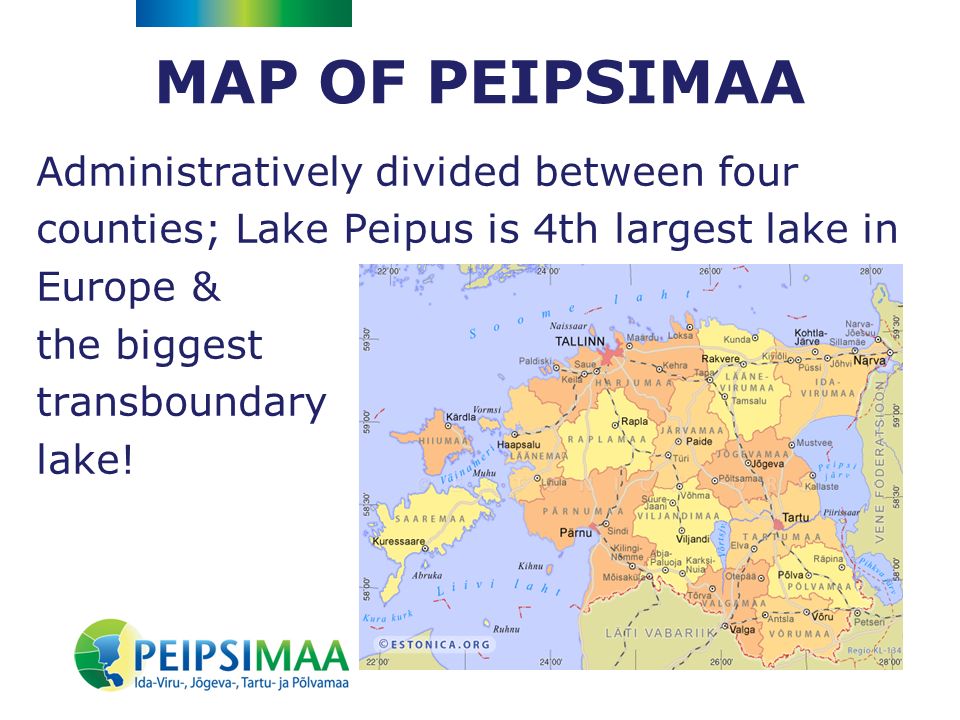 lake peipus map