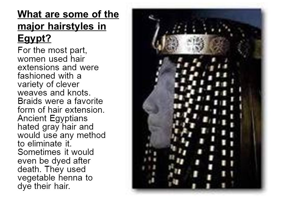 Ancient Egyptian Hairstyles Were There Different Types Of