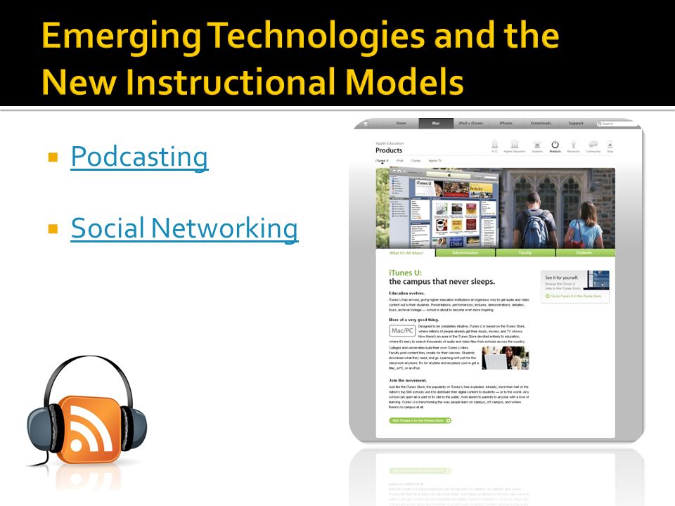  Podcasting Podcasting  Social Networking Social Networking