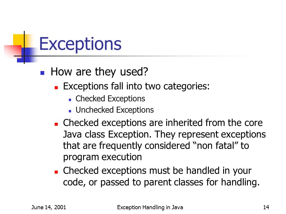 Java Tutorial # 14  Exception Handling in Java - Checked and Unchecked  Exceptions 