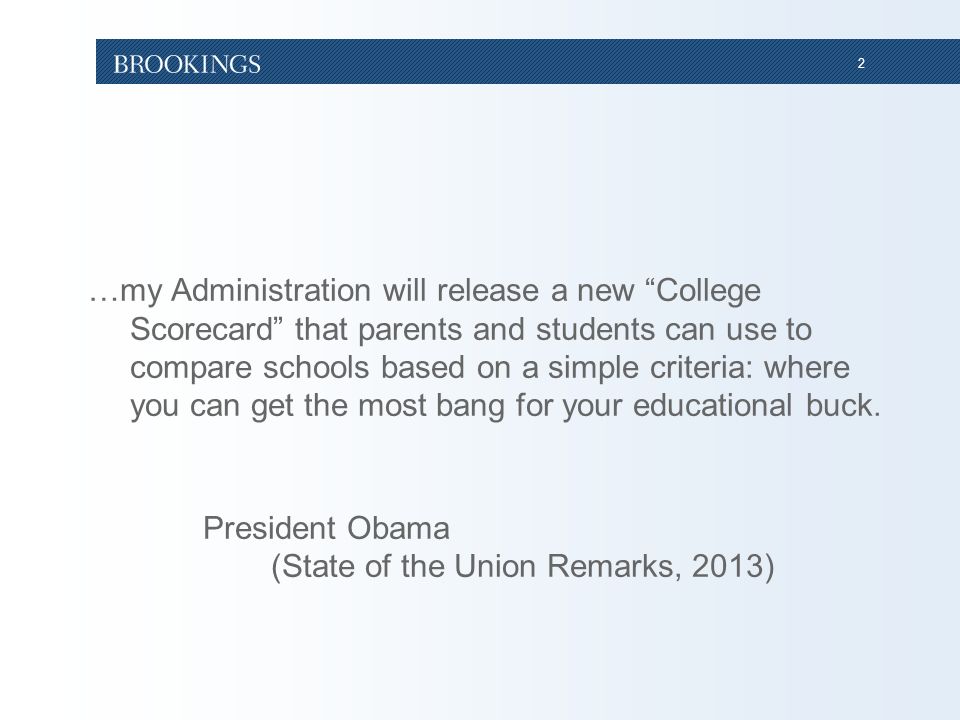 is college a good investment beth akers brown center on education compare schools college