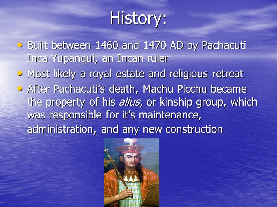 pachacuti facts