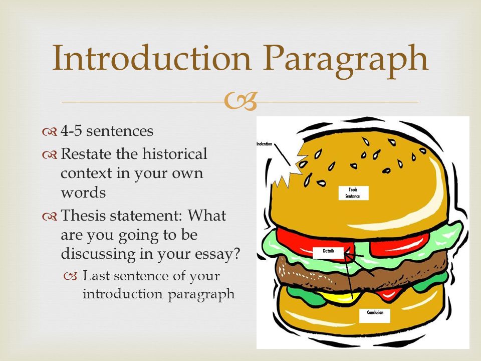 fast food essay introduction