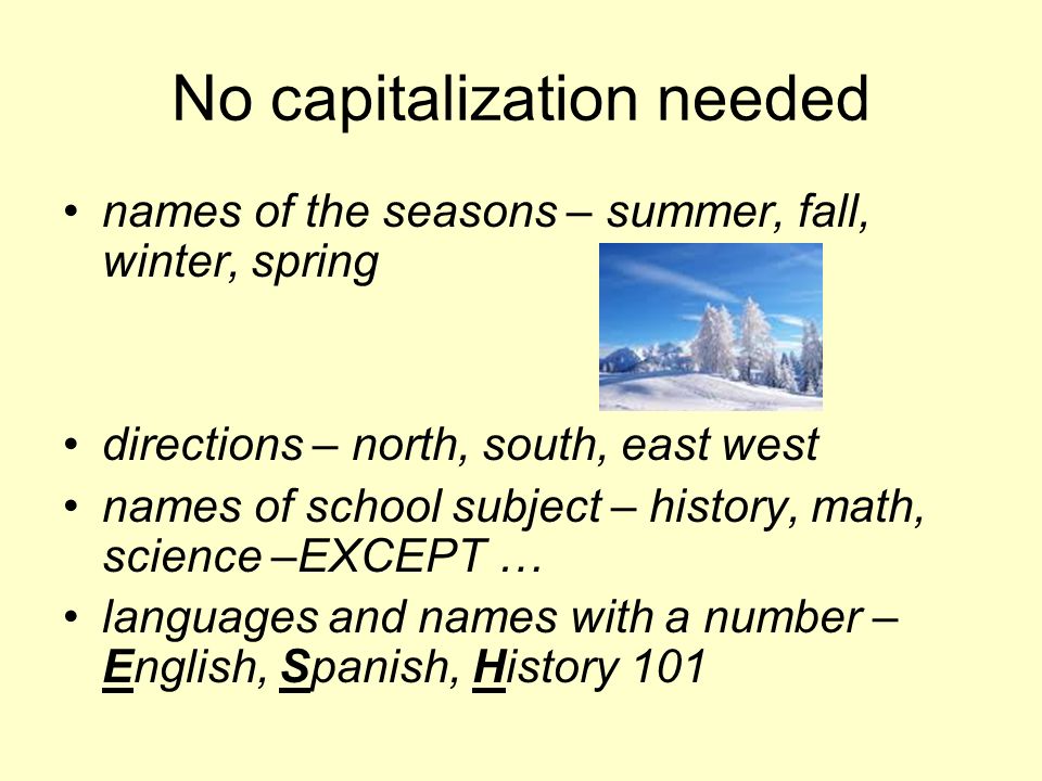 Capitalization in English. Capitalization Rules. Capitalization Rules in English. Name Rules.