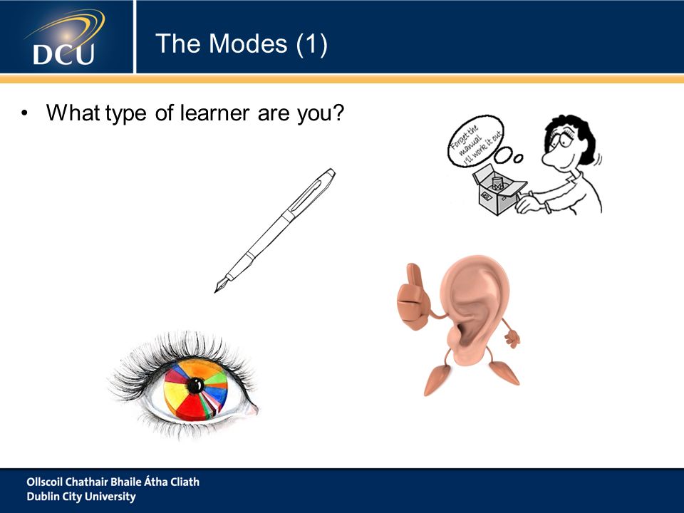 What type of learner are you The Modes (1)