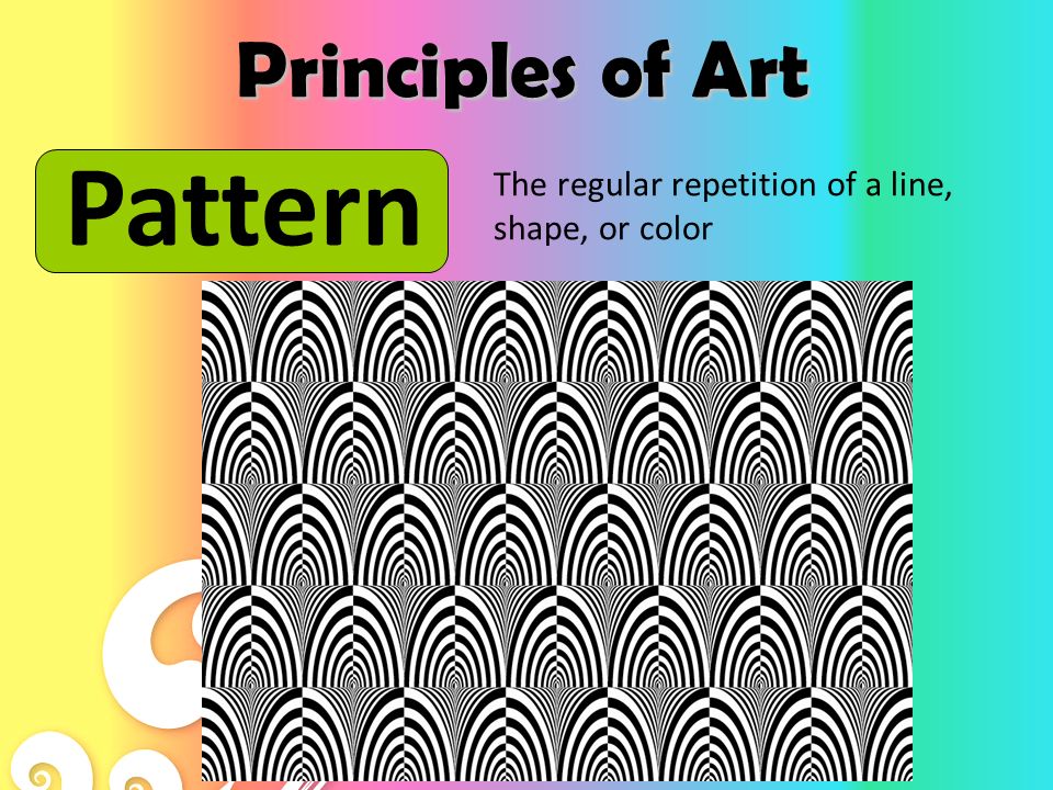 Principles of Art - Rhythm 2. Progressive Rhythm 2.