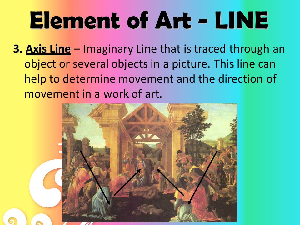 Element of Art - LINE 2. De-emphasizing Line 2.