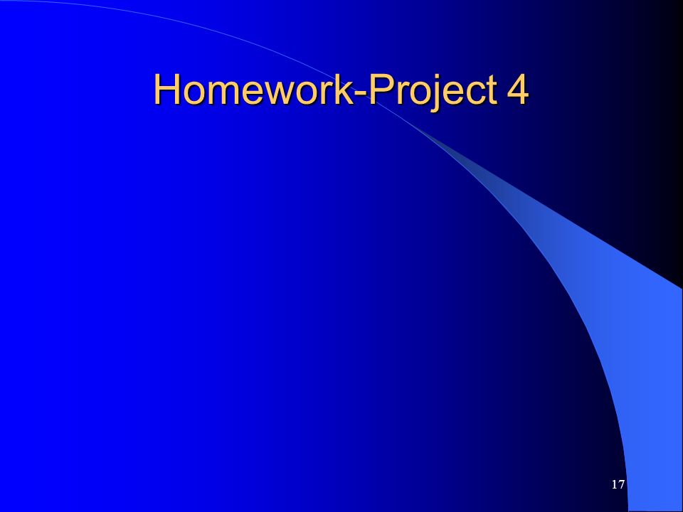 Homework-Project 4 17