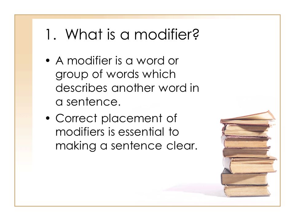 What Is Modifier