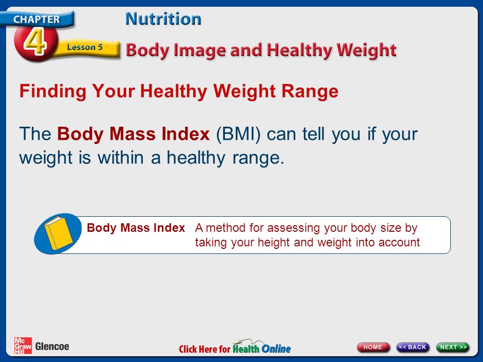 Assessing Your Weight  Healthy Weight, Nutrition, and Physical