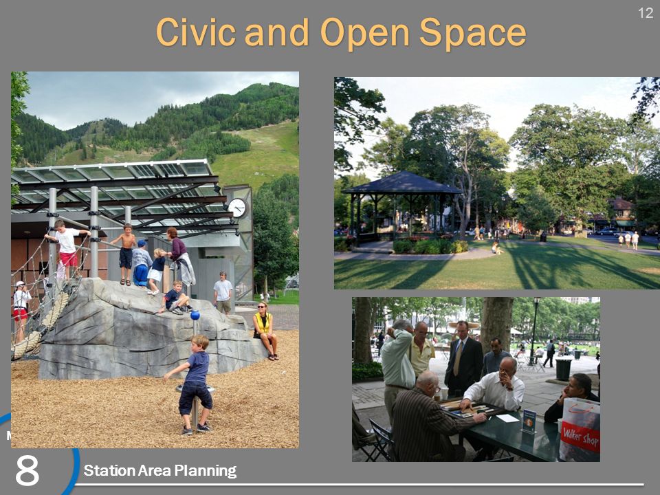 12 Module 8 Station Area Planning Civic and Open Space