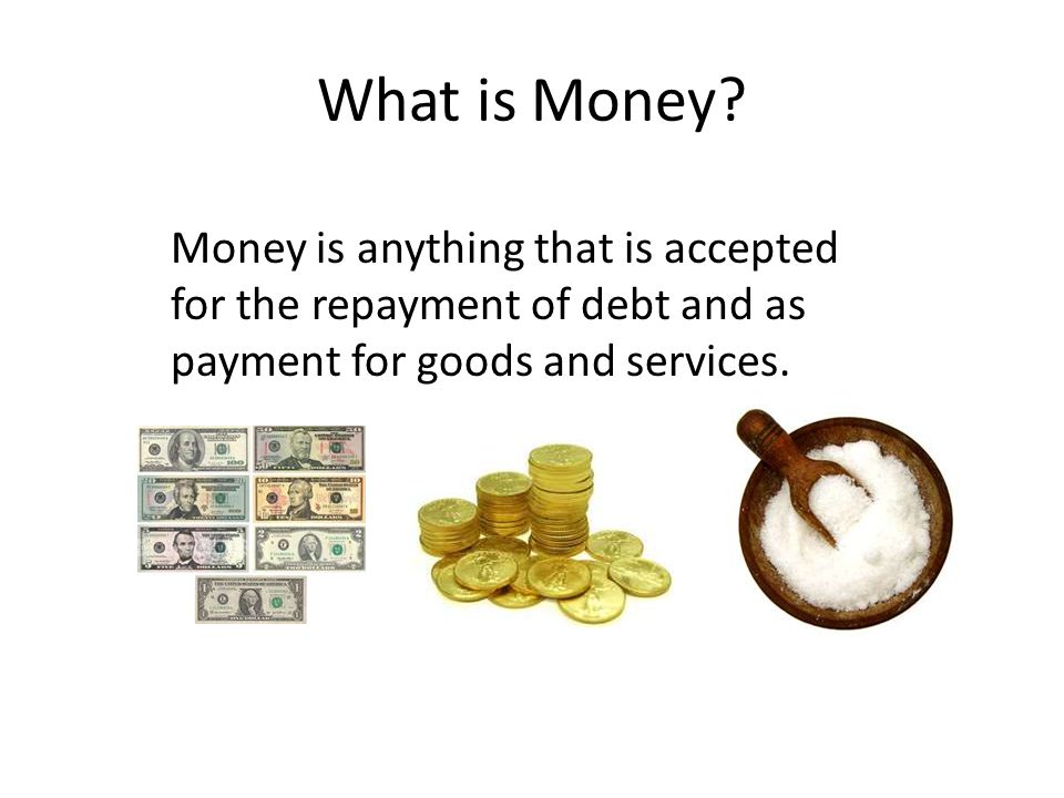What is Money.