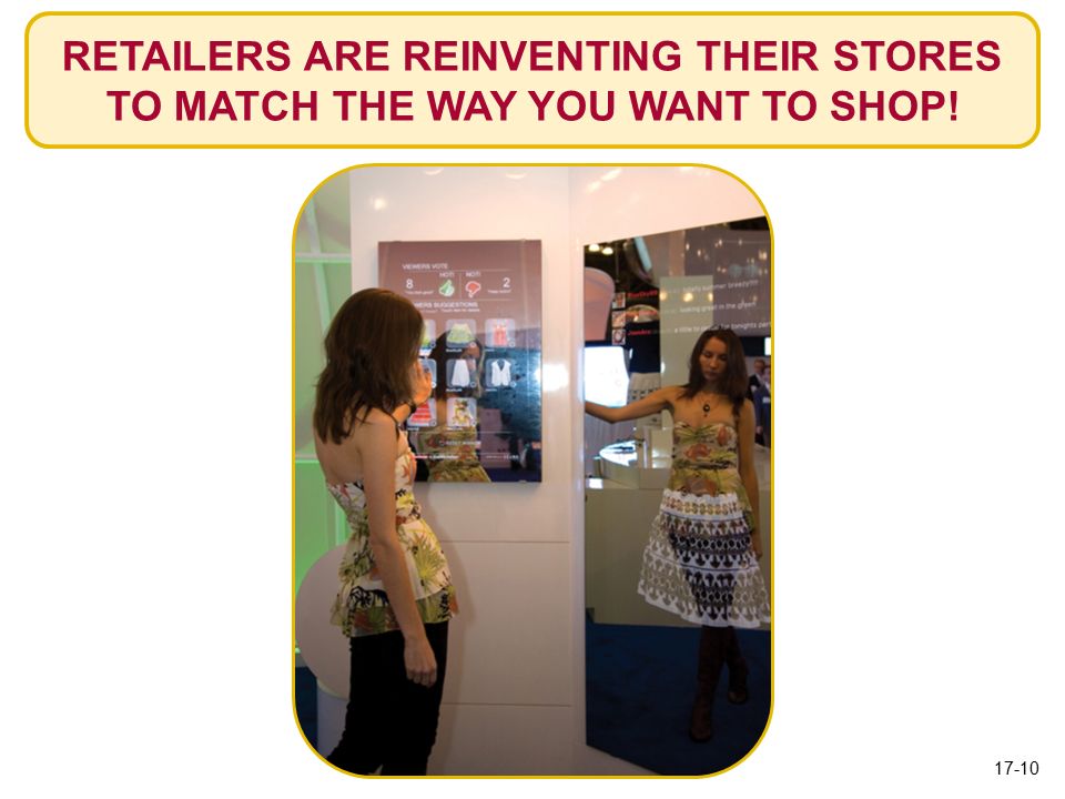 RETAILERS ARE REINVENTING THEIR STORES TO MATCH THE WAY YOU WANT TO SHOP! 17-10