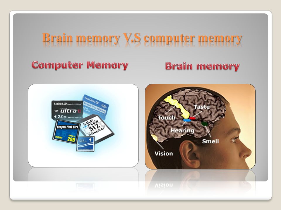 human memory and computer memory