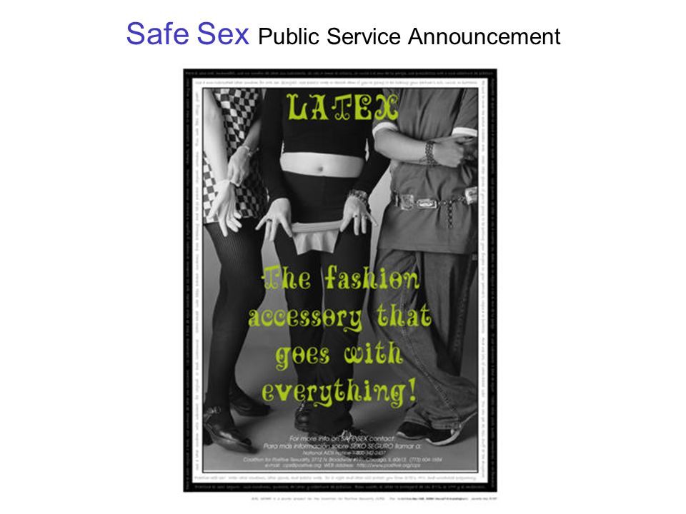 Safe Sex For Seniors Public Service Announcement