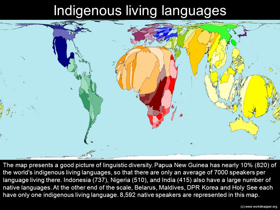 Инди язык. Папуасские языки карта. Кэддо язык карта. Languages of the World. Worldmapper 101.