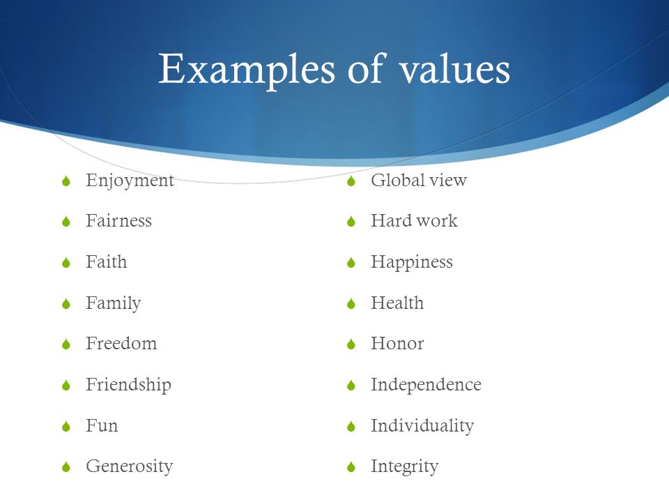 Values What Are Values Values The Underlying System Of Beliefs About What Is Important In Life To A Person Ppt Download