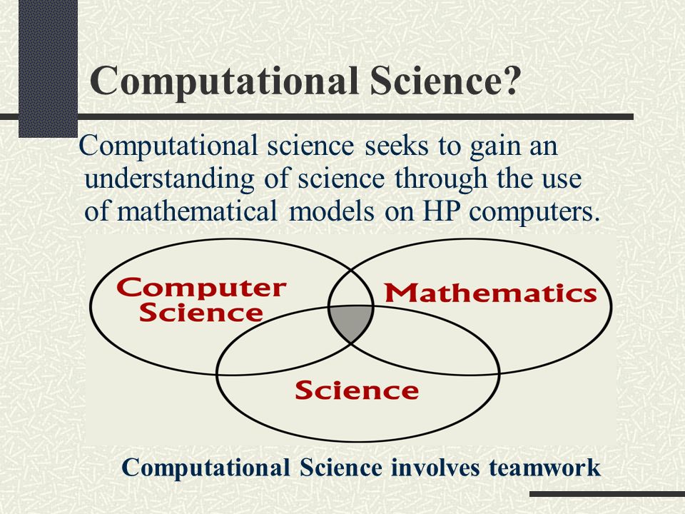 Computational Science.