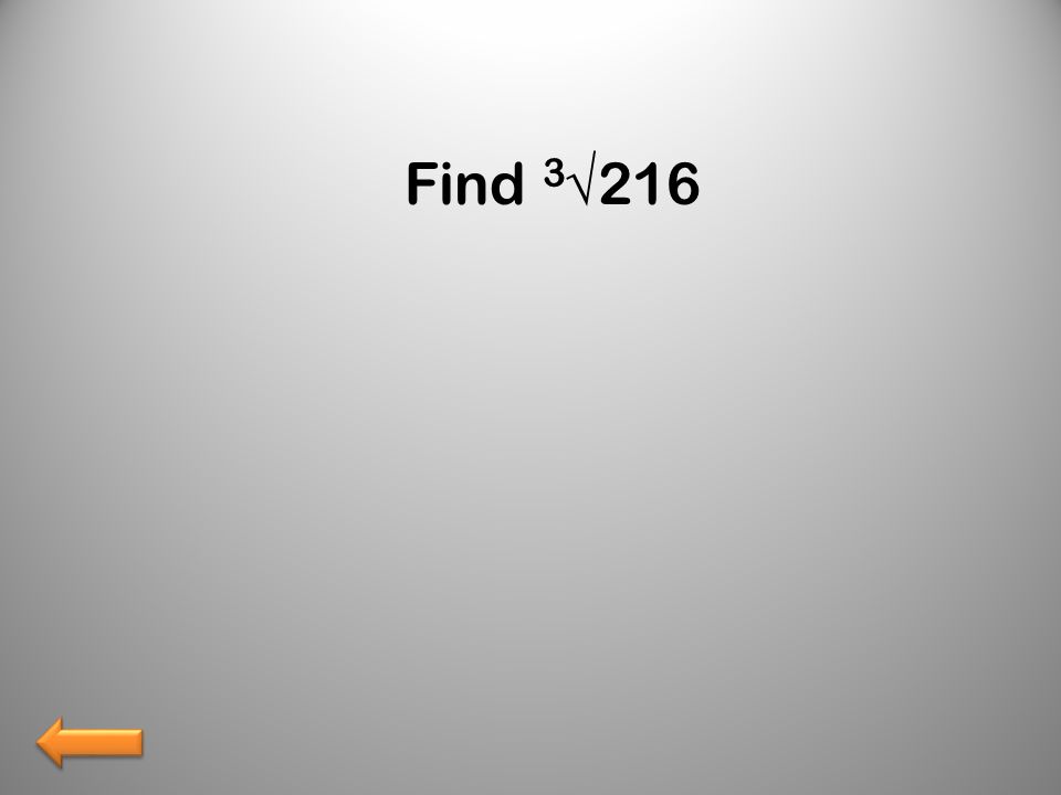 Find 3 √216